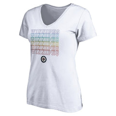Winnipeg Jets Women's City Pride V-Neck T-Shirt Online