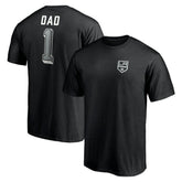 Los Angeles Kings Number One Dad Logo T-Shirt Sale