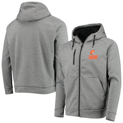 Cleveland Browns Dunbrooke Shag Tri-Blend Full-Zip Raglan Hoodie