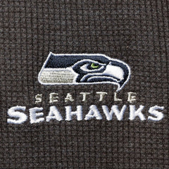 Seattle Seahawks Dunbrooke Logo Maverick Thermal Henley Long Sleeve T-Shirt