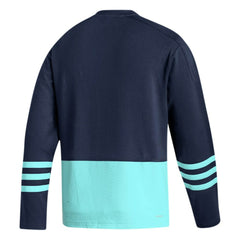 Seattle Kraken adidas Logo AEROREADY Pullover Sweater For Sale