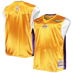 Los Angeles Lakers Hardwood Classics Big & Tall On-Court Shooting V-Neck Shirt Discount