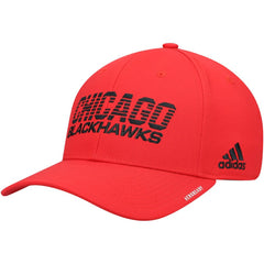 Chicago Blackhawks adidas 2021 Locker Room AEROREADY Flex Hat On Sale