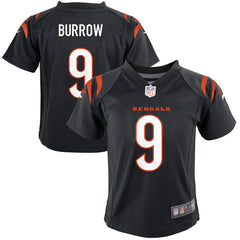 Cincinnati Bengals Nike Joe Burrow Preschool Game Jersey