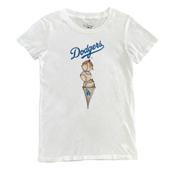 Los Angeles Dodgers Tiny Turnip Women's Triple Scoop T-Shirt | MLB US