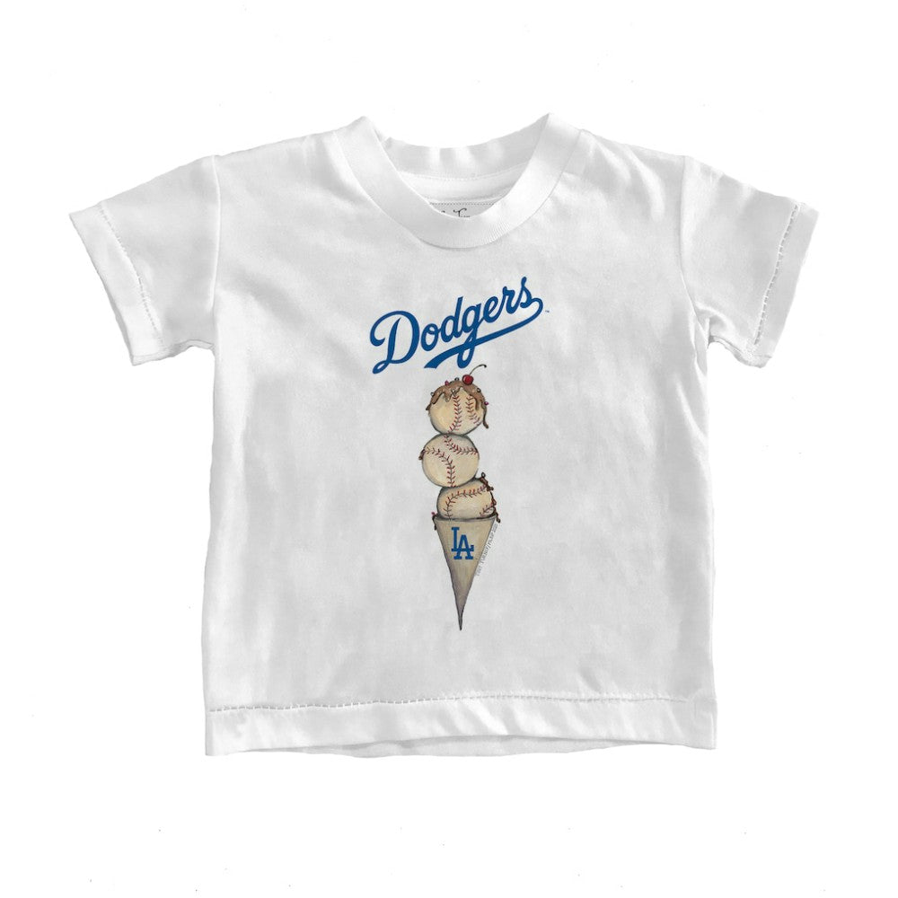 Los Angeles Dodgers Tiny Turnip Youth Triple Scoop T-Shirt | MLB For sale