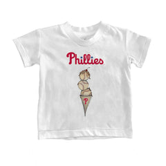 Philadelphia Phillies Tiny Turnip Youth Triple Scoop T-Shirt | MLB US
