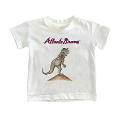 Atlanta Braves Tiny Turnip Youth TT Rex T-Shirt | MLB Sale