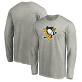 Pittsburgh Penguins Primary Logo Long Sleeve T-Shirt Sale