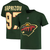 Kirill Kaprizov Minnesota Wild Youth Player Name & Number T-Shirt Discount