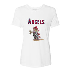 Los Angeles Angels Tiny Turnip Women's Kate the Catcher T-Shirt | MLB Outlet
