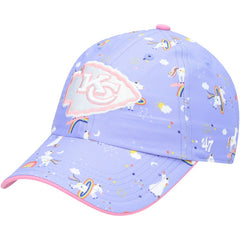 Kansas City Chiefs 47 brand '47 Girls Preschool Unicorn Clean Up Adjustable Hat