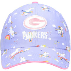 Green Bay Packers 47 brand '47 Girls Preschool Unicorn Clean Up Adjustable Hat