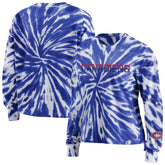Montreal Canadiens WEAR by Erin Andrews Women's Tie-Dye Long Sleeve T-Shirt Outlet