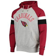 Arizona Cardinals Starter Home Run Raglan Pullover Hoodie