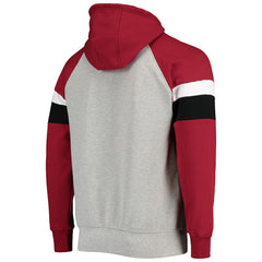 Arizona Cardinals Starter Home Run Raglan Pullover Hoodie
