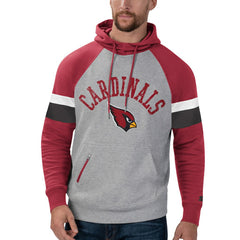 Arizona Cardinals Starter Home Run Raglan Pullover Hoodie