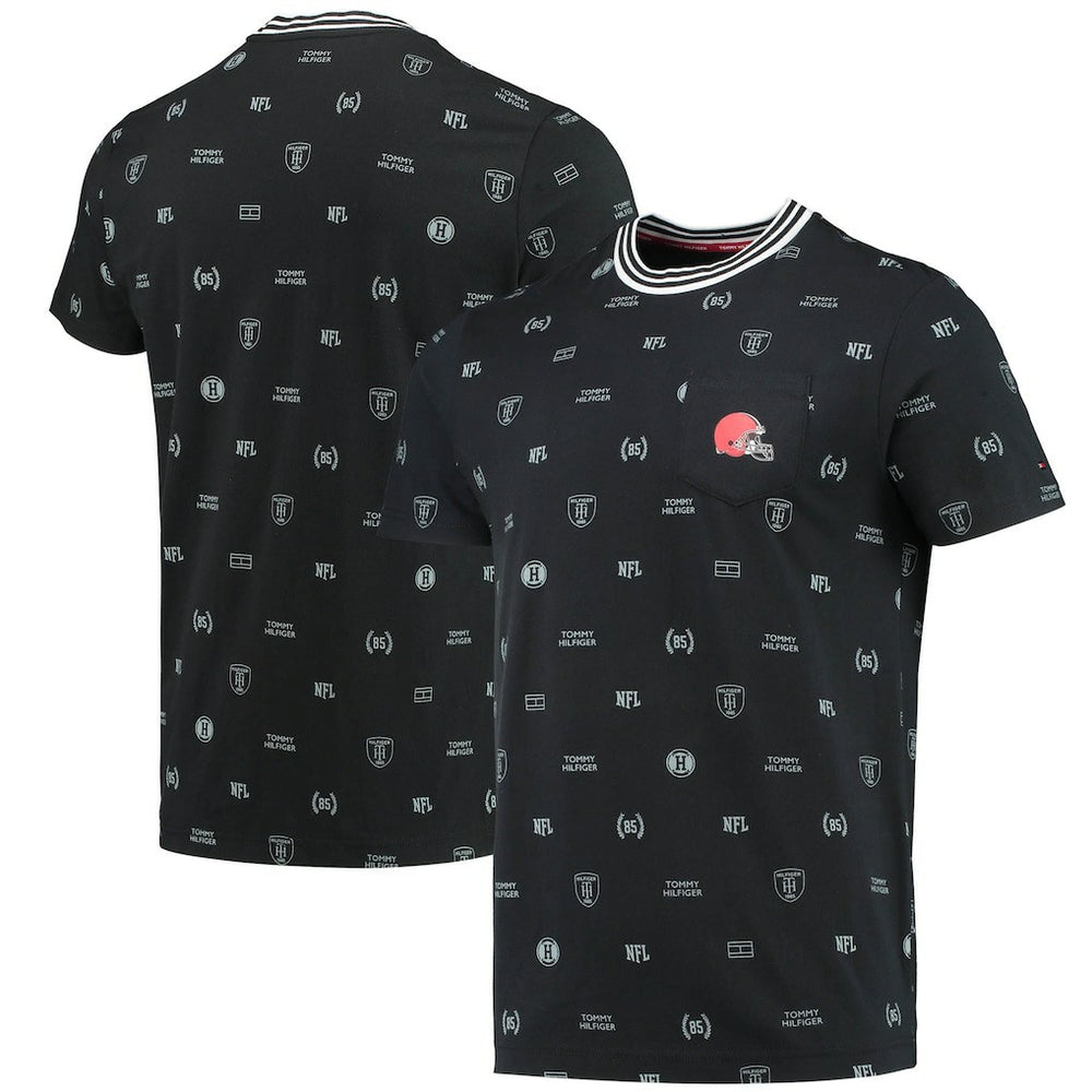 Cleveland Browns Tommy Hilfiger Essential Pocket T-Shirt