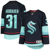 Philipp Grubauer Seattle Kraken Youth Home Premier Player Jersey Discount