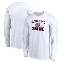 Montreal Canadiens Victory Arch Long Sleeve T-Shirt On Sale