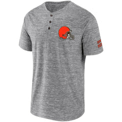 Cleveland Browns Fanatics NFL x Darius Rucker Collection Slub Henley T-Shirt