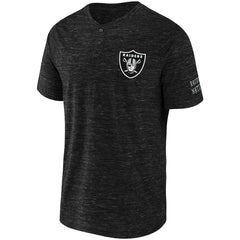 Las Vegas Raiders Fanatics NFL x Darius Rucker Collection Slub Henley T-Shirt