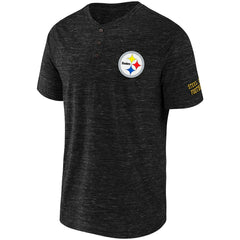 Pittsburgh Steelers Fanatics NFL x Darius Rucker Collection Slub Henley T-Shirt