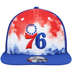 Philadelphia 76ers Hazy Trucker 9FIFTY Snapback Hat Discount