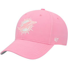 Miami Dolphins 47 brand '47 Girls Youth Rose MVP Adjustable Hat