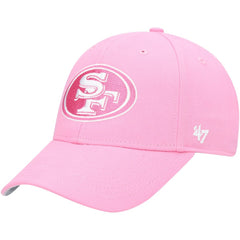 San Francisco 49ers 47 brand '47 Girls Youth Rose MVP Adjustable Hat
