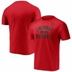 Cincinnati Reds Fanatics Primary Pill Space Dye T-Shirt | MLB Shop