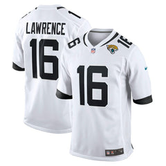 Jacksonville Jaguars Nike Trevor Lawrence White Game Jersey