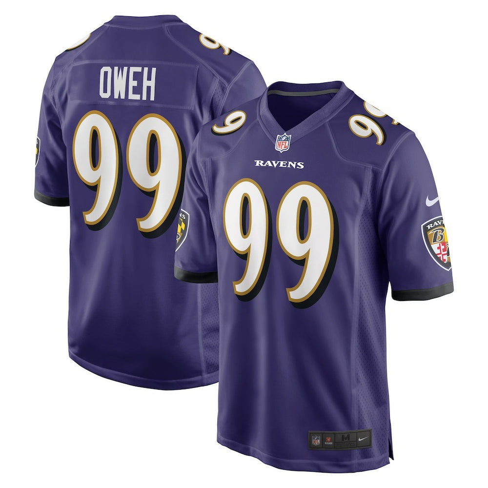 Baltimore Ravens Nike Odafe Oweh Game Jersey