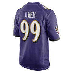 Baltimore Ravens Nike Odafe Oweh Game Jersey