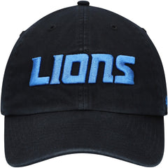 Detroit Lions 47 brand '47 Clean Up Script Adjustable Hat