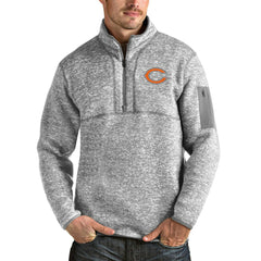 Chicago Bears Antigua Fortune Quarter-Zip Pullover Jacket