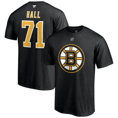 Taylor Hall Boston Bruins Fanatics Authentic Stack Name & Number T-Shirt Online