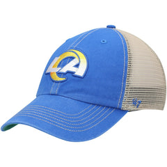 Los Angeles Rams 47 brand '47 LA Trawler Trucker Clean Up Snapback Hat