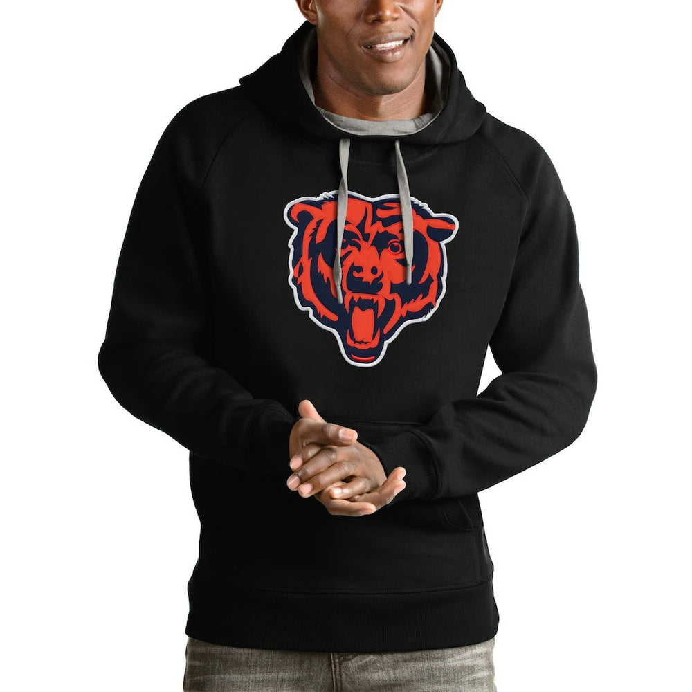 Chicago Bears Antigua Victory Pullover Hoodie