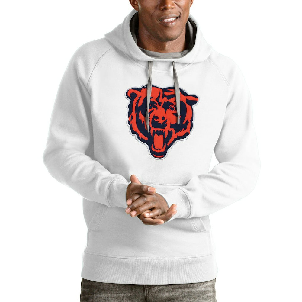 Chicago Bears Antigua Victory Pullover Hoodie