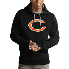 Chicago Bears Antigua Victory Pullover Hoodie