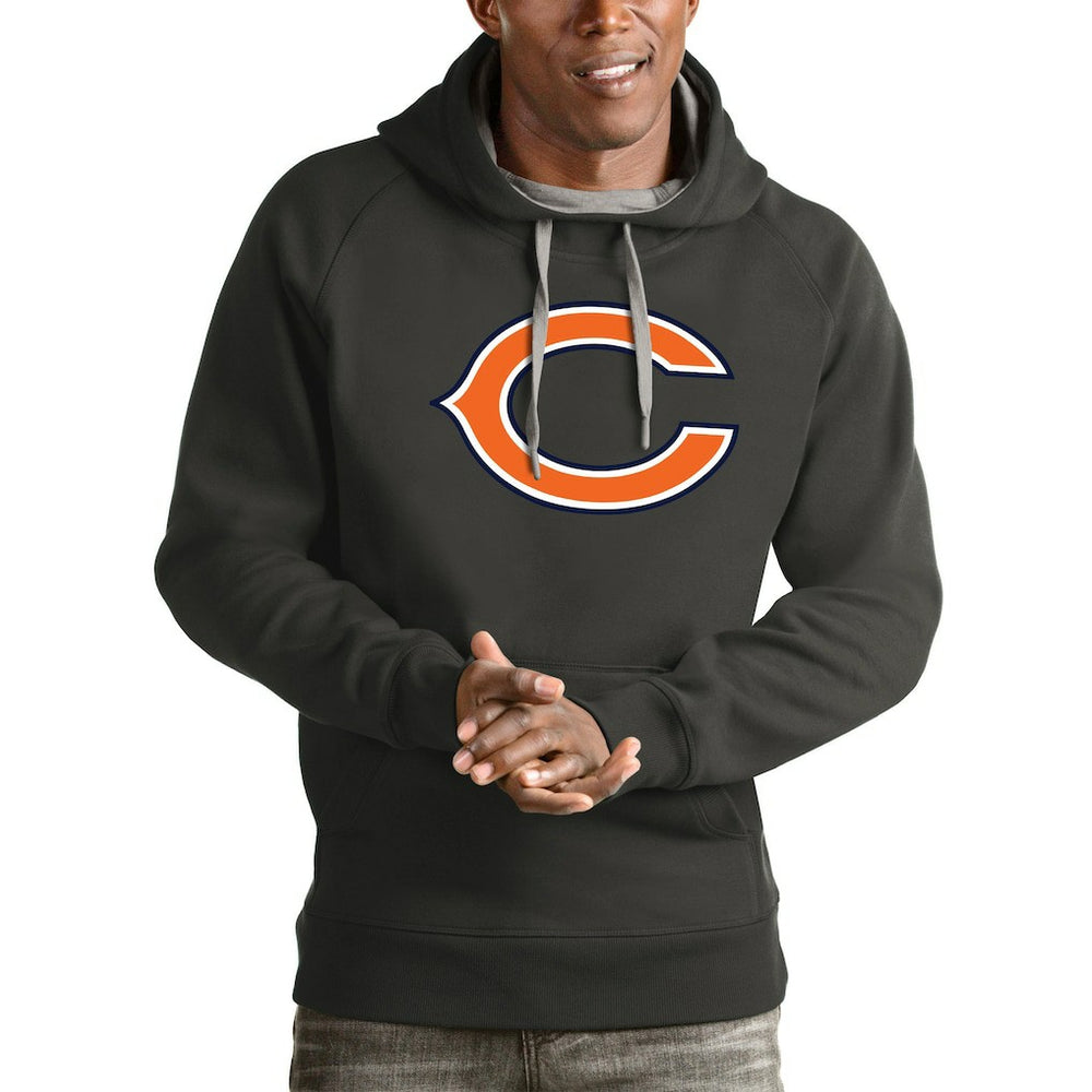 Chicago Bears Antigua Victory Pullover Hoodie