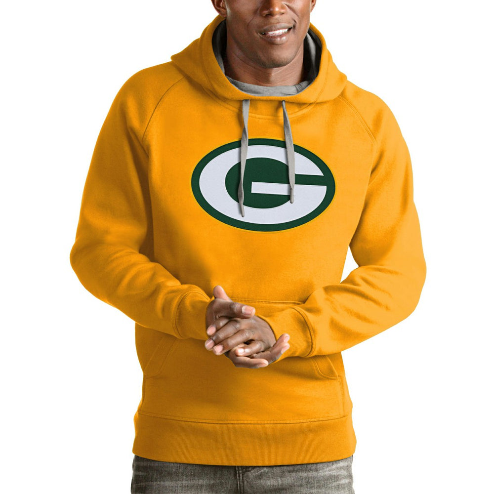 Green Bay Packers Antigua Victory Pullover Hoodie