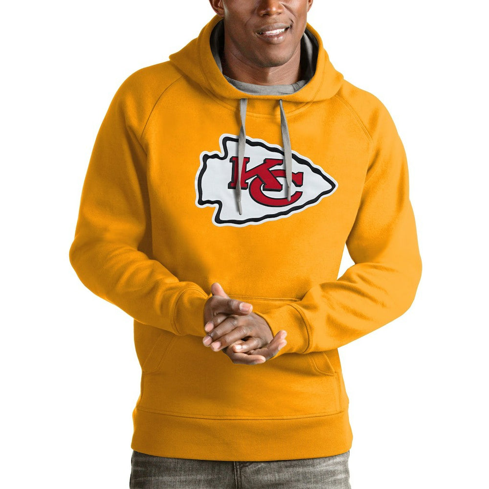 Kansas City Chiefs Antigua Victory Pullover Hoodie