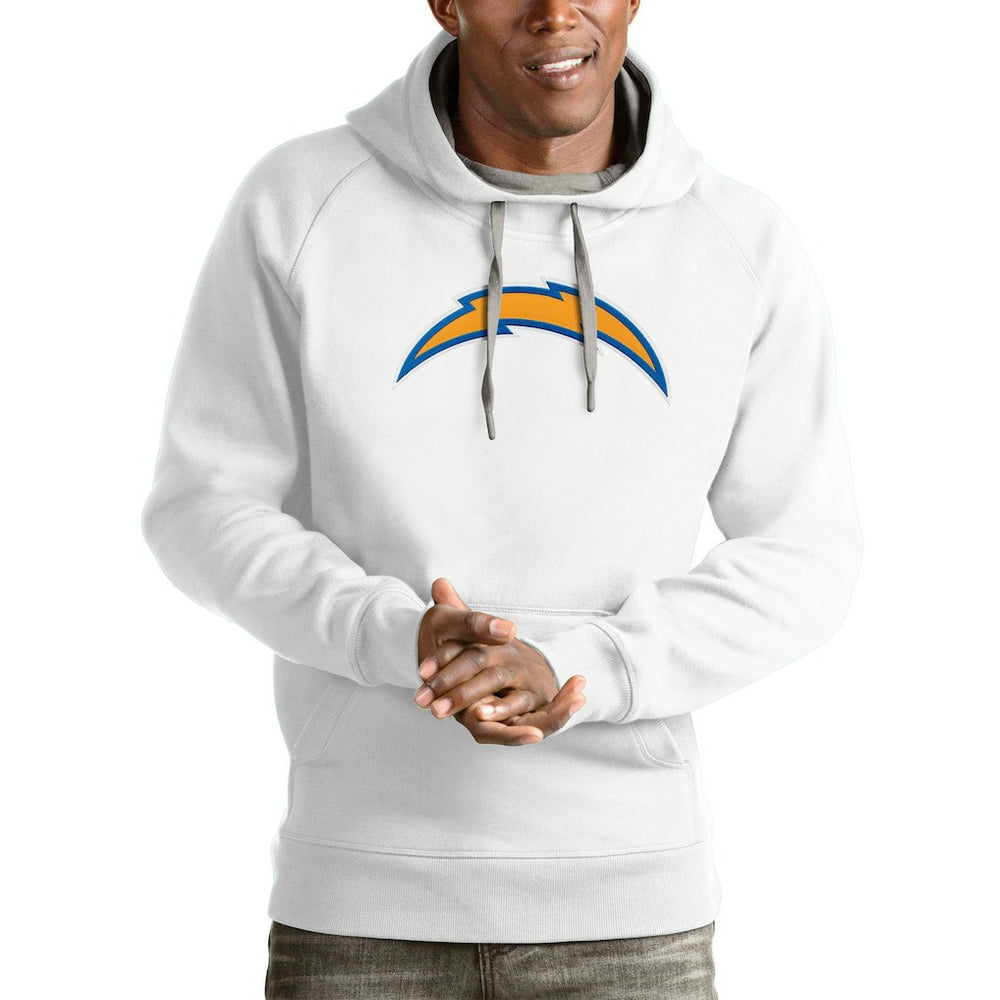 Los Angeles Chargers Antigua Victory Pullover Hoodie