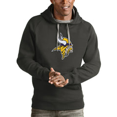 Minnesota Vikings Antigua Victory Pullover Hoodie