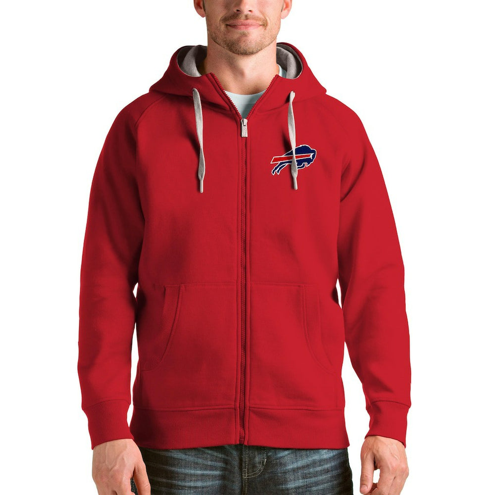 Buffalo Bills Antigua Victory Full-Zip Hoodie