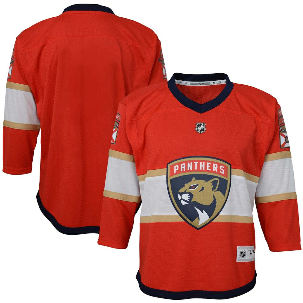Florida Panthers Youth Home Replica Blank Jersey For Sale