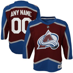 Colorado Avalanche Youth Home Custom Replica Jersey Outlet