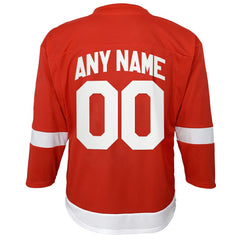 Detroit Red Wings Youth Home Replica Custom Jersey Outlet